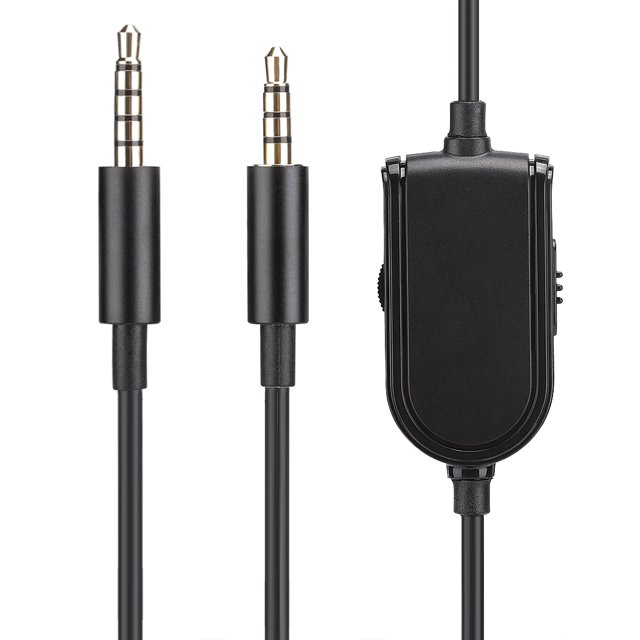 Câble de Casque de 3,5 Mm, Câble de Casque de Jeu Résistant à l'Usure pour A10/ avec Réglage