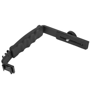 Camera Flash Bracket, Flash Shoe Bracket Practical Sturdy Beautiful With Two Hot Shoes For Shooting