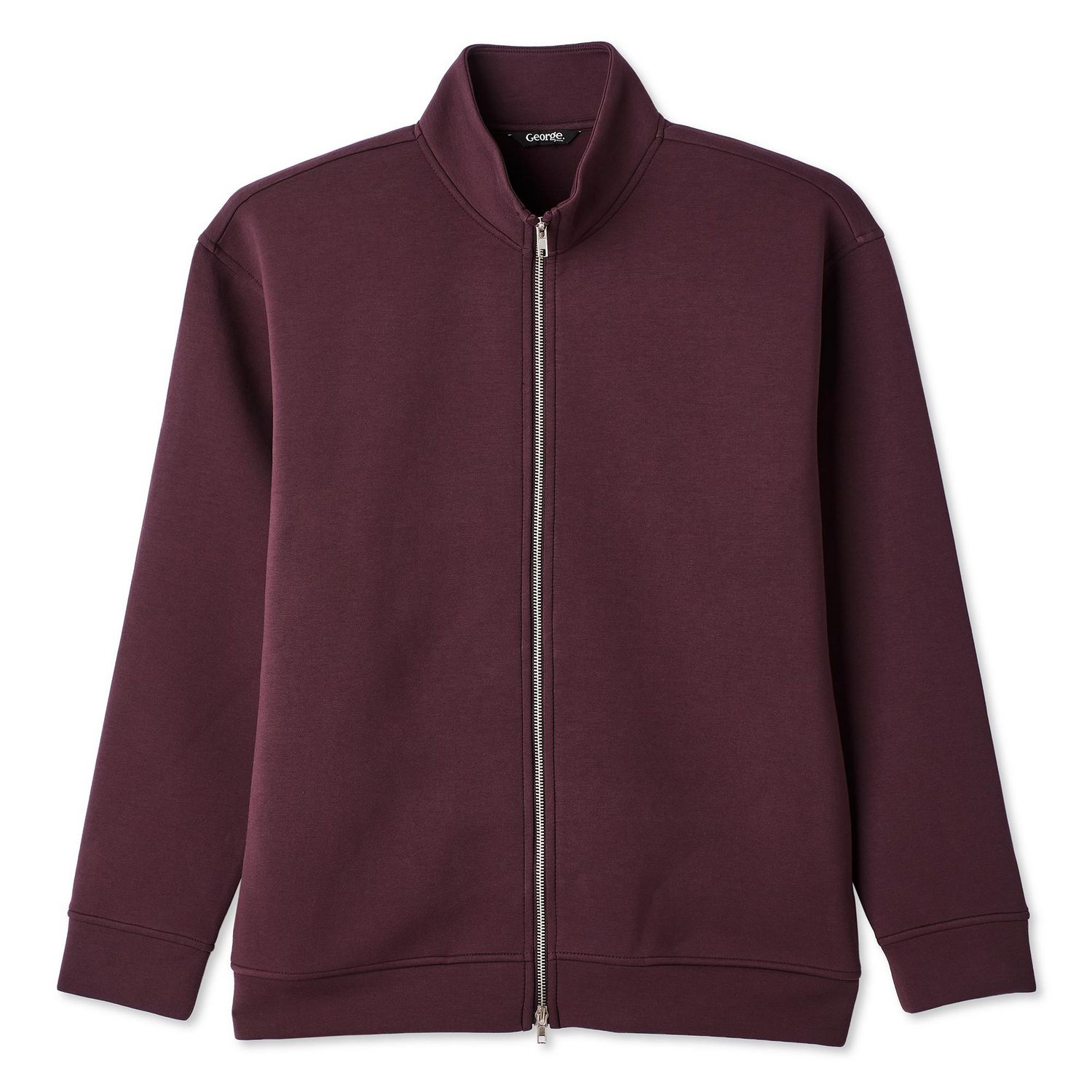 Chandail en tricot doux zippé sur la longueur George pour hommes