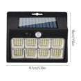thumbnail image 2 of Solar Outdoor Lights With Motion Sensor 3 Lighting Modes Wall Mount Security Light For Fence Yard Garden Patio Front Door 13.7 cm x 11.6 cm, 2 of 8