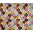 thumbnail image 4 of oneOone Polyester Lycra Fabric Textured Moroccan Geometric Printed Craft Fabric BTY 56 Inch Wide, 4 of 4
