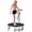 Black, variant on Mini Exercise Trampoline Rebounder Cardio Trainer Adjustable T-Bar Black
