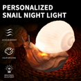 thumbnail image 1 of Jpxdew Touch Dimming Night Light,USB-C Rechargeable,24 Color Changing Modes,ABS Snail Lamp Decor, 1 of 9