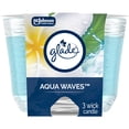 thumbnail image 1 of Glade® Chandelle parfumée, Vagues d’eau vivifiantes, 1 of 8