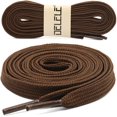 thumbnail image 2 of Solid Flat Shoelaces Hollow Thick Athletic Shoe Laces Strings 2 Pair, 2 of 7