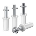thumbnail image 1 of 4Pcs Bifold Door Top Guide Wheel Bifold Cabinet Door Hardware Repair Parts, 1 of 7