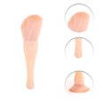 thumbnail image 3 of Unique Bargains 1 Set Portable Makeup Brush Kit for Bathroom Apricot Man-made Fiber Plastic, 3 of 5