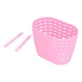 thumbnail image 1 of Handlebar Basket, Plastic Children Bike Basket  For Children's Bicycle For Scooters Pink, 1 of 8