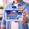 thumbnail image 3 of Finish Dishwasher Machine Cleaner, 8.45 fl oz (250ml) Bottle, Dual Action To Fight Grease & Limescale, 4 Units, 3 of 9
