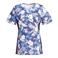 thumbnail image 1 of Women's Print Scrub Top, 1 of 3