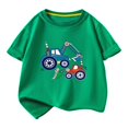 thumbnail image 1 of RXIRUCGD 2025 Vêtements d'Été pour Enfants T-shirt Décontracté Ample à Manches Courtes à Col Rond pour Adultes, 1 of 2