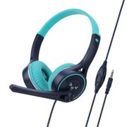 PENGXIANG SY-G30 Wired Headphone Comfortable Noise Reduction Over-Ear Computer Headphone with Microphone for Online Course