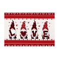 thumbnail image 2 of LSLJS Tapis de Porte de la Saint-Valentin Tapis de la Saint-Valentin Salon Chambre Paillasson Tapis de Sol de Fête Tapis Cadeau Décorations de la Saint-Valentin, 2 of 3
