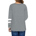 thumbnail image 4 of Chandails pour Filles Gris Chandail à Manches Longues pour Filles T-Shirts à Col Rond pour Filles Hauts d'Automne T-Shirts Coton Chandail pour Enfants Filles 3-4 Ans Chandails, 4 of 4