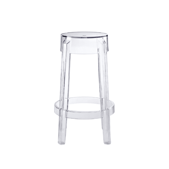 Réplique Philippe Starck Charles Tabouret Fantôme Transparent Comptoir