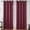 Red, variant on Elegant Curtains Thermal Insulated Blackout Window Drapes Round Hole Design Modern Bedroom Living Room Decor