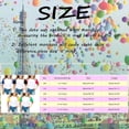 thumbnail image 3 of FhsagQ The 7th Of July Wear City Tourism Commemorative Print Raglan Sleeve Color Block Short Sleeve T Shirt Little Girls The 7th Of July T shirts Size 9/10 Spring Light Blue 7-8 Years, 3 of 4