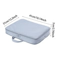 thumbnail image 3 of Sac de Compression Rétractable pour Vêtements, Grand, pour Tri et Voyage, Organisateur de Rangement Portable pour Vestes, Durable, Gain de Place pour Garde-Robe à la Maison et Valise, 3 of 4