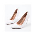 thumbnail image 4 of UKAP Chaussures Légères Aguichant pour Femmes, Escarpins Mode à Talons Hauts pour Mariage, Beige 8, 4 of 7