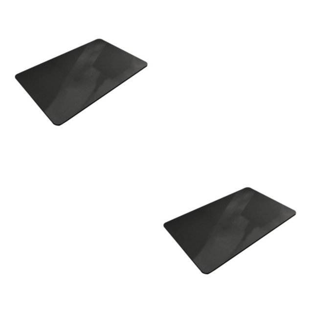 Youkk non-slid Rubber Bath Mat Soft Texture No Dirt Hiding Strong Grip Bath Rug-Rubber No Displacement GFT1102 30*40cm 2Set