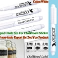 thumbnail image 1 of LPSSTORE White Liquid Chalk Pen Marker for Glass Windows Chalkboard Blackboard Sticker 3ML, 1 of 3