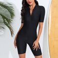 thumbnail image 1 of LSLJS Women's Rétro Nœud Swimsuit Combinaison Conservatrice Swimsuit, Women's One-Piece Swimsuits, 1 of 7