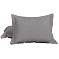 thumbnail image 1 of Unique Bargains Soft 1800 Microfiber Oxford Pillowcases 2pcs, 1 of 8