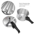 thumbnail image 4 of 3L Stainless Steel Pressure Cooker, Stainless Steel Pressure Cooker Easy To Clean  For Gas Stove, 4 of 8