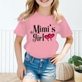 thumbnail image 2 of PMVFHDE Hauts Décontractés pour Fille Robe T-Shirt pour Filles T-Shirts Chemises pour Fille Grande Taille T-Shirts Mignons pour Fille T-Shirt Graphique Mignon pour Fille Col Rond Manches Courtes T-Shirt d'Été Décontracté Rose, 7-8 Ans, 2 of 5