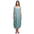thumbnail image 1 of Moomaya Robe de Nuit d'Allaitement à Col Rond Imprimée pour Femmes en Coton, 1 of 5