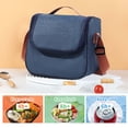 thumbnail image 5 of Cooler Lunch Bag Mens Lunch Bags, Lunch Kits for Women Lunch Bags, Girls Lunch Bag Teacher Lunch Bag, Lunch Bag for Kid Cooler Tote Bag, Navy, 5 of 5