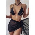 thumbnail image 1 of Paréo pour Femmes - Jupe Portefeuille de Plage Transparente Assortie pour la Natation et les Vacances, 1 of 5