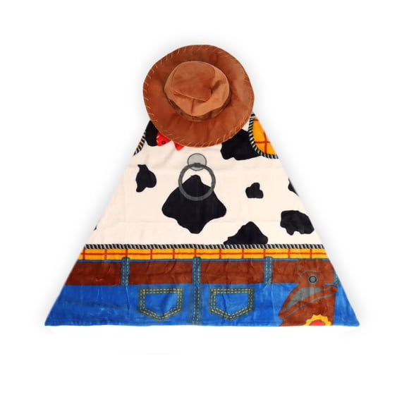 Pixar Toy Story Woody kids Silk-Touch Hooded Blanket, 100% Polyester