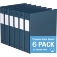 thumbnail image 1 of Davis Group, Premium Economy, Round Ring, Binder, 6 Pack, 1.5", 1 of 3