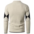 thumbnail image 4 of EGNMCR Chandails à Col Roulé pour Hommes, Col Montant, Chandail Mode à Manches Longues, Demi-Col Montant, Cadeaux pour Hommes, 4 of 8