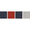 Navy Heather/Racing Red/Rough Blue/Quartz Grey Stripe, variant on Jockey Men's Lightweight Cotton Blend 7" Long Leg Boxer Brief - 4 Pack
