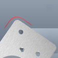 thumbnail image 3 of Lefu Cabinet Hinge Repair Plate Hinge Side Plate Repair Tool Kit With Mounting Screws, 3 of 9