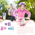 thumbnail image 1 of pitrice Panier avant pour Guidon Sac de Vélo Fournitures Exquis avec Bandes Installation Pratique Montage Simple Accessoires Améliorés Détachable Violet, 1 of 5