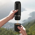 thumbnail image 2 of Cafetière Portative Machine à Espresso Électrique Compatible avec Capsules et Café Moulu Cafetière 2 en 1 pour Randonnée, VR, Randonnée, Bureau, 2 of 5