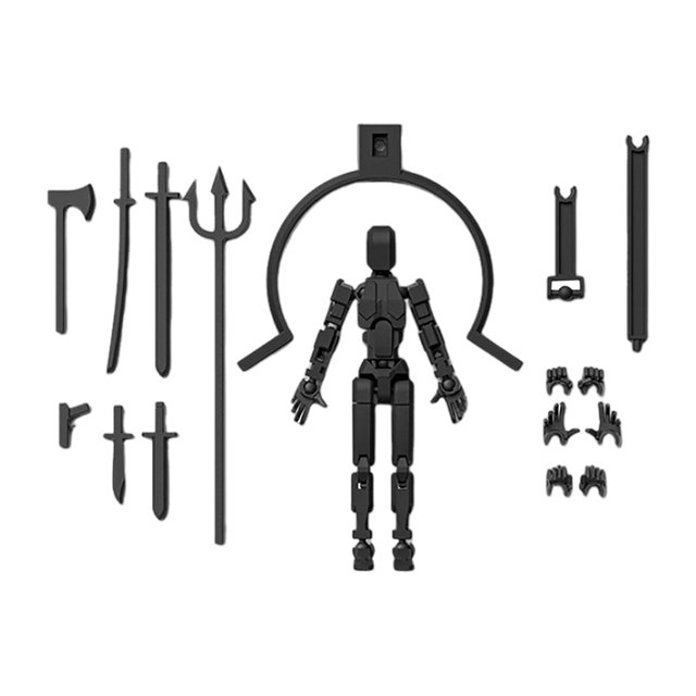 Meitianfacai Hundred Changes Magnetic Joints Movable DIY Assembling Dummy Model