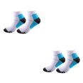 thumbnail image 4 of Baohd 2piece Moisture Wicking And Quick Drying Sports Socks For Women Foot Compression Socks Ankles Socks blue L/XL 2Set, 4 of 6