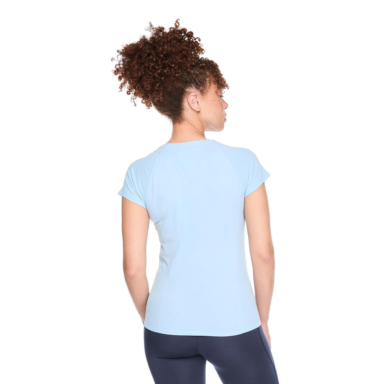 Athletic Works Women's Short-Sleeve Seamless T-Shirt