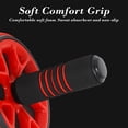 thumbnail image 4 of TIMIFIS Tpr Abdominal Muscle Wheel Rouleau à Roues pour Entraînement en Abs Équipement d'Exercice à Domicile pour Hommes Ou Femmes Poignée en Mousse Antidérapante Genouillère Renforcement du Noyau Accessoires de Sport pour Muscles, 4 of 6