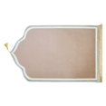 thumbnail image 3 of Elegant Prayer Mat Washable Floor Mat with Tassel Worship Blanket Prayer Rug for Beige, 3 of 9