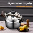 thumbnail image 2 of Pressure Cooker 7.4QT Aluminum Pressure Pot, Large Explosion-Proof Stovetop Fast Cooker Pot for Canning, 2 of 5