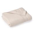 thumbnail image 1 of hometrends Solid 100% Cotton Bath Towel, 1 Piece, 550 GSM, Highly Absorbent & Soft Bathroom Towel, Cream, 1 of 3