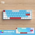 thumbnail image 1 of TIMIFIS Keyboard Computer Desktop Gaming Keyboard 68 Key Mechanical Keyboard Type-C Wired RGB LED Backlit Blue Axis Gaming Mech Keyboard Gift, 1 of 6