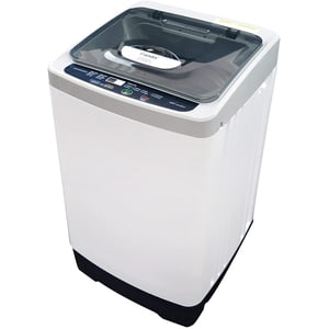 Panda 1.38 Cu.ft Portable Washing Machine, 3 Water Levels, 8 Programs, Compact Top Load Cloth Washer