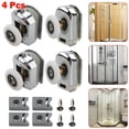 thumbnail image 1 of Luckyn 4 Pièces en Alliage de Zinc Rouleaux de Porte de Douche Simples Roues de Coureurs 25mm Roue Outil à la Maison, 1 of 9