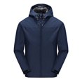 thumbnail image 2 of EGNMCR Jackets for Men Men's Four Seasons Jacket Outdoor Mountaineering Solid Color Jacket, 2 of 3